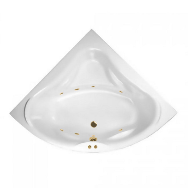 Ванна EXCELLENT Konsul 150x150 "SOFT" (золото). Фото 1