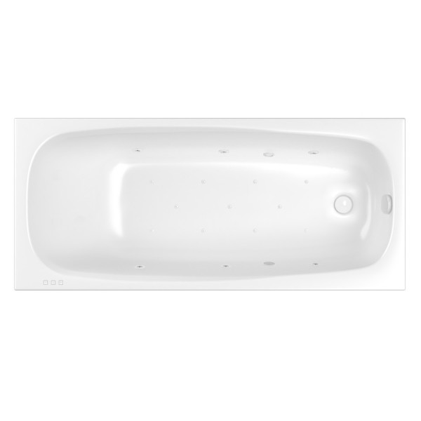 Ванна WHITECROSS Layla Slim 170x75 "RELAX" (белый). Фото 1