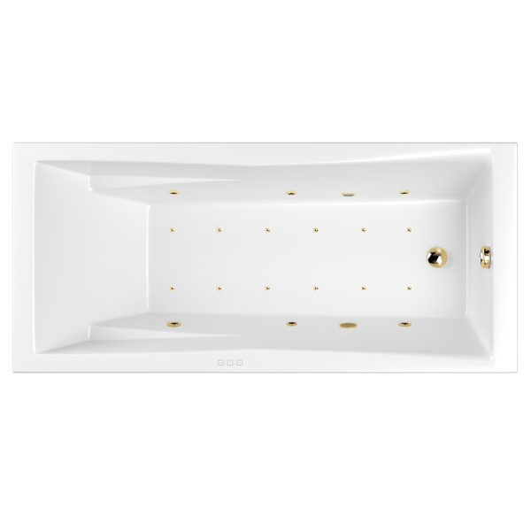 Ванна WHITECROSS Palace 170x75 "RELAX" (золото). Фото 1