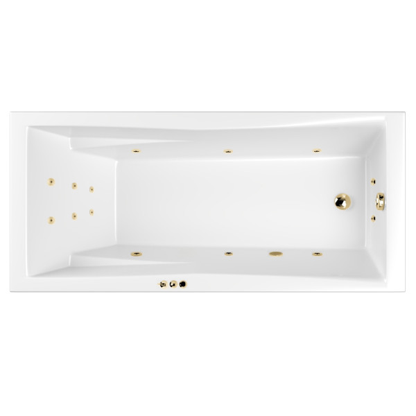 Ванна WHITECROSS Palace 170x75 "SMART" (золото). Фото 1