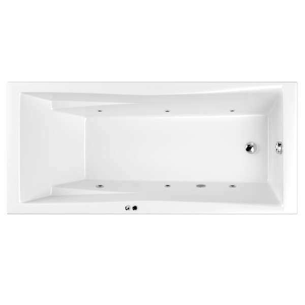 Ванна WHITECROSS Palace 170x75 "SOFT" (хром). Фото 1