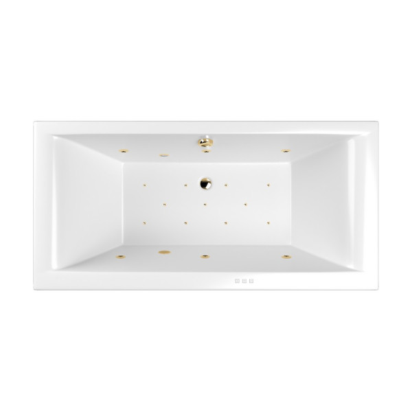 Ванна WHITECROSS Savia Duo 170x80 "RELAX" (золото). Фото 1