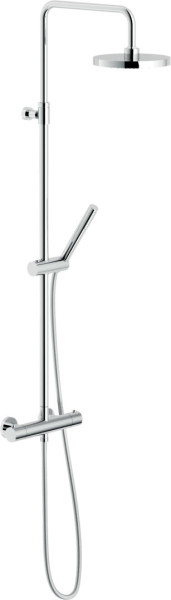 VE125030/50CR VELIS термостатическая душевая система, верхний душ 20 см. Фото 1