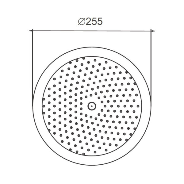 Верхний душ BELZ BD01-7, черный. Фото 2