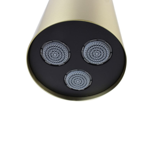 Верхний душ Bronze de Luxe LIBERTY 501BG, матовое золото. Фото 4