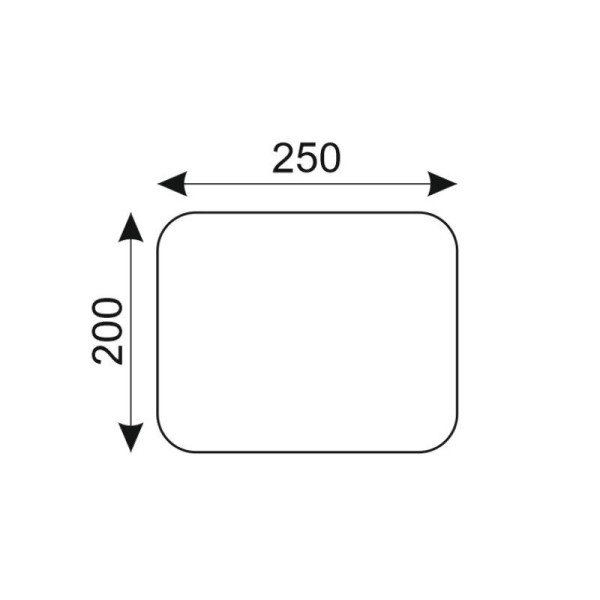 Верхний душ Bronze de Luxe QUADRO 1916, белый/хром. Фото 2