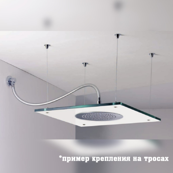 Верхний душ Graffio KINGS KI412IX, хром. Фото 4