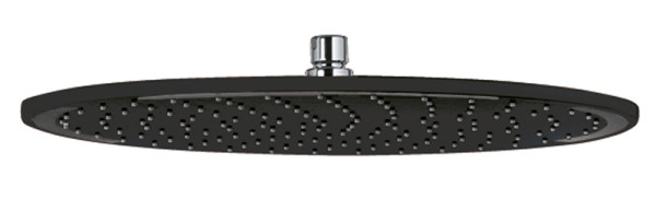 Верхний душ KLUDI A-QA круглый, плоский, 300 мм, черный матовый (6433087-00). Фото 1