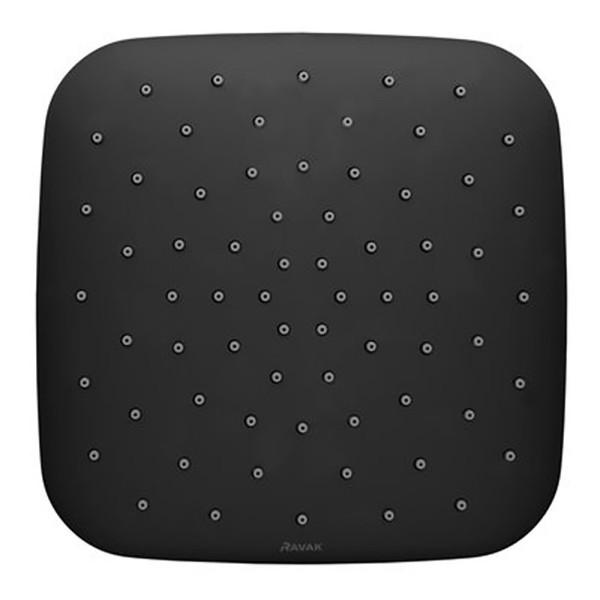 Верхний душ квадратный 250 мм 983.20 черный. Фото 1