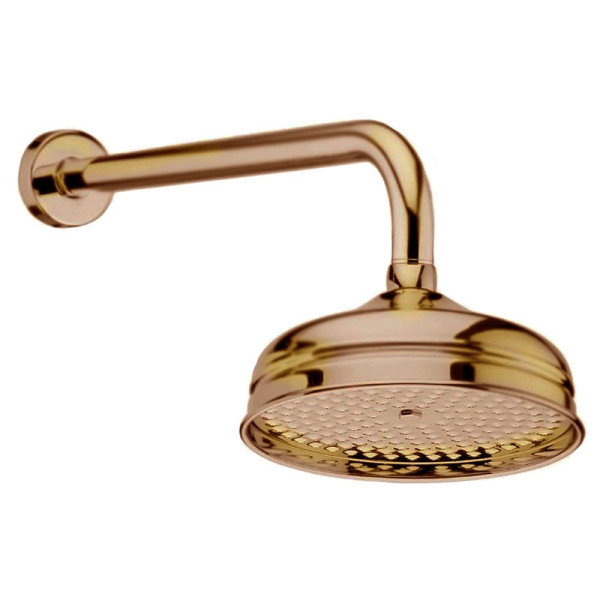 Верхний душ с кронштейном Fiore 30ZZ8637, бронза. Фото 1