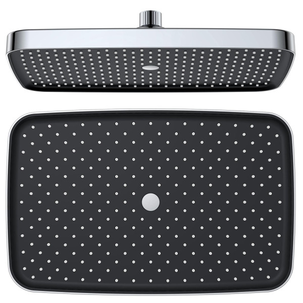 Верхний душ Savol SK-DP01, хром/черный. Фото 1