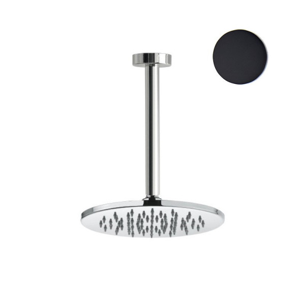 Верхний душ Webert AC0940560METAL, черный. Фото 1