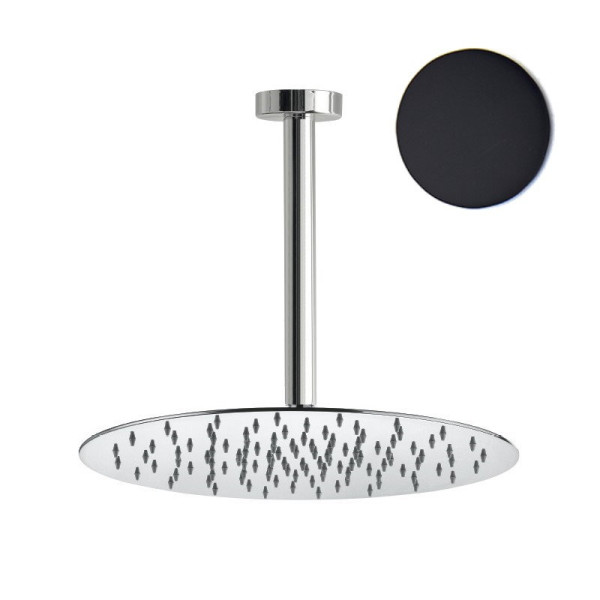 Верхний душ Webert AC0944560, черный. Фото 1