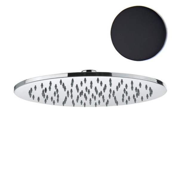 Верхний душ Webert AC1010560BRASS, черный. Фото 1