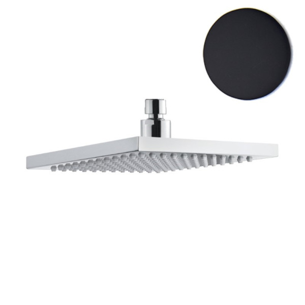 Верхний душ Webert AC1012560BRASS, черный. Фото 1