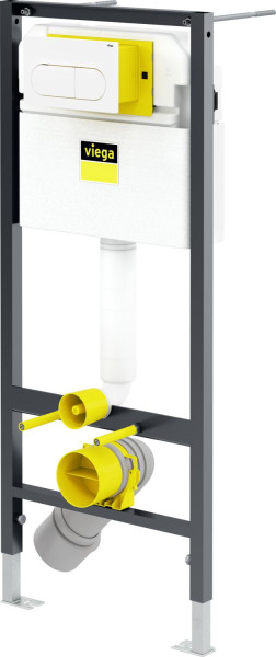 VIEGA 792 831 Prevista Dry 3 в 1 Набор (рама, панель Visign for Life 6, крепеж), модель 8524,11. Фото 1