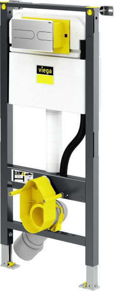 VIEGA 792 862 Prevista Dry 3 в 1 Набор для унитаза-биде (рама, панель VfS 23, кр.), мод. 8522.10. Фото 1