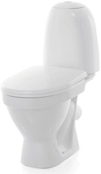 ВИКТОРИЯ СТАНДАРТ Унитаз-компакт Белый S1 (WC.CC/Victoria/1-P/WHT.G/S1). Фото 1