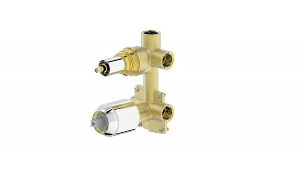 Внутренняя часть (D969CP-B-RUS) смесителя для душа Bravat, хром. Фото 1