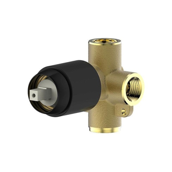 Внутренняя часть (D999BW-ENG) смесителя для душа Bravat, черный. Фото 1