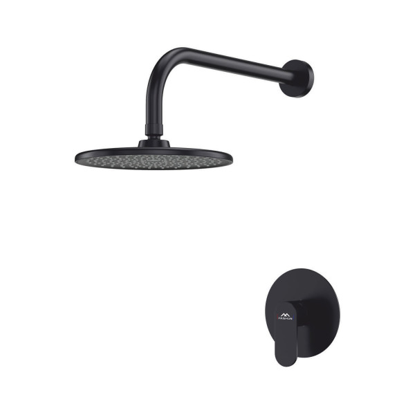 Встраиваемая душевая система FASHUN A7185-7, чёрный. Фото 1