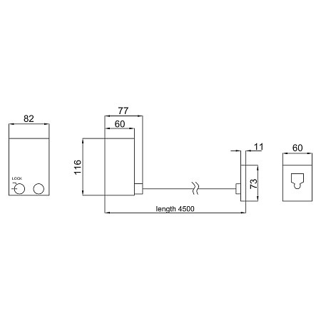 Выдвижная сушилка для белья HAIBA HB121-7, черный. Фото 2