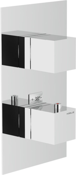 WE00102/QCR SEVEN термостатический смеситель для ванны (внешняя часть). Фото 1