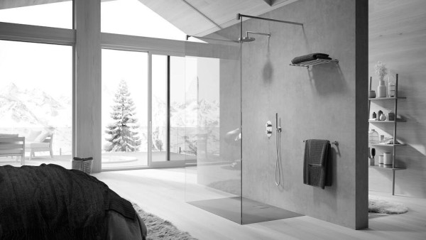 WE00102/TRCP LIVE термостатический смеситель для ванны (внешняя часть), красное золото. Фото 2