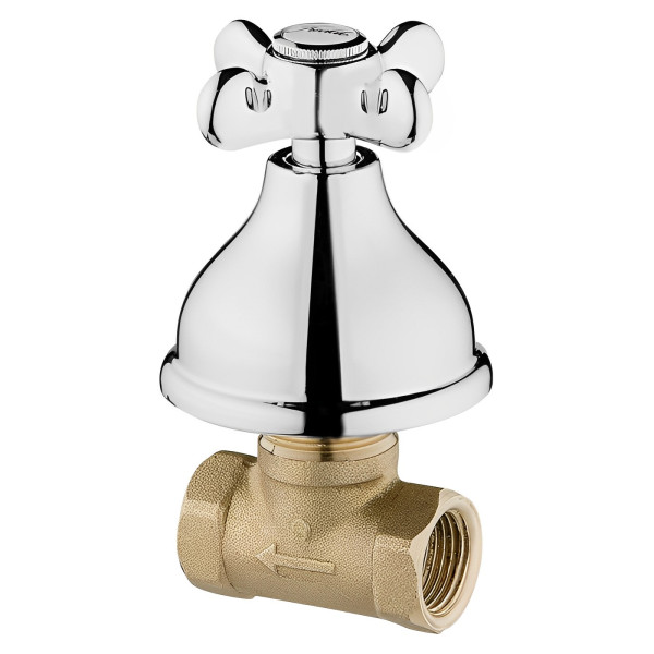 Запорный вентиль Webert Ottocento OT690101015, хром. Фото 1