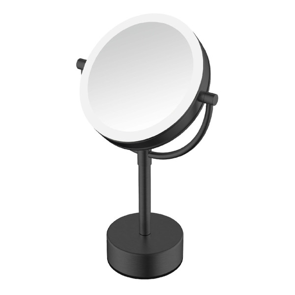 Зеркало косметическое JAVA S-M221H, черный. Фото 1