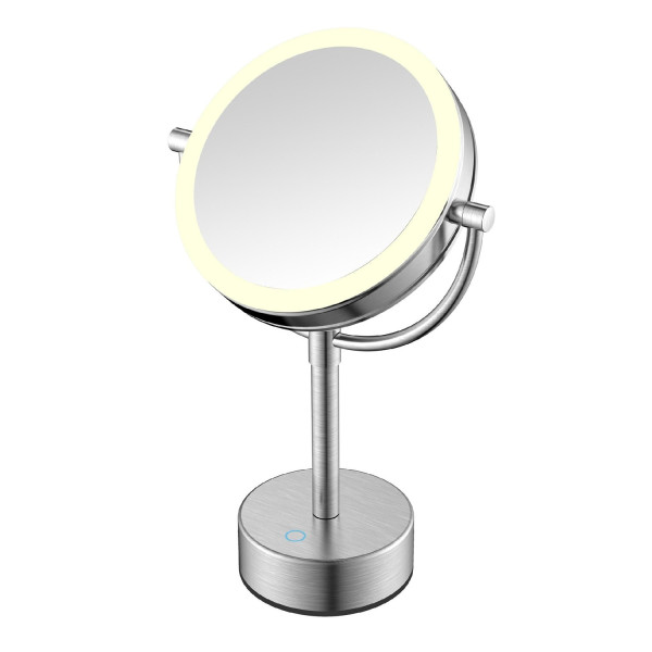 Зеркало косметическое JAVA S-M221L, сатин. Фото 1