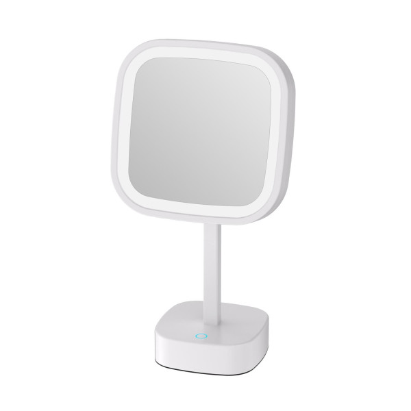 Зеркало косметическое с подсветкой JAVA S-M331W, белый. Фото 1