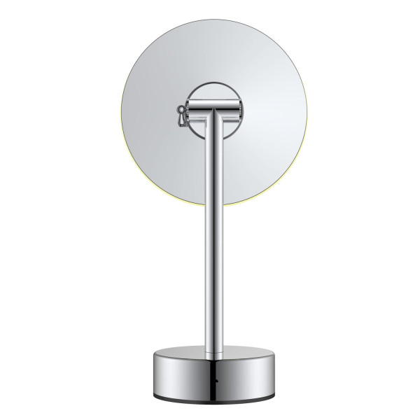 Зеркало косметическое с подсветкой JAVA S-M551, хром. Фото 4