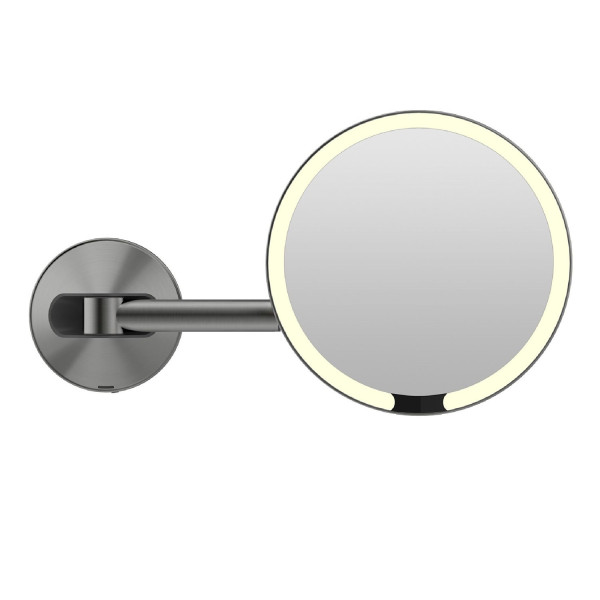 Зеркало косметическое с подсветкой JAVA S-M8881Q, графит. Фото 1