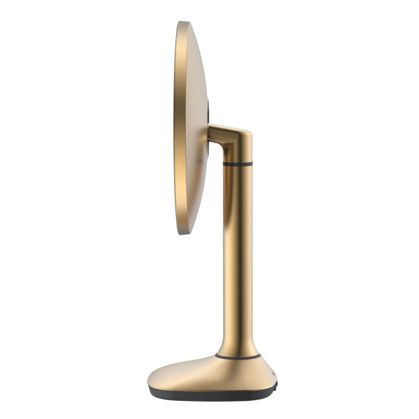 Зеркало косметическое с подсветкой JAVA S-M8888LB, матовое золото. Фото 3