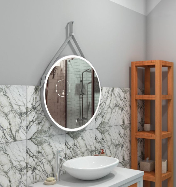 Зеркало с подсветкой ART&MAX MILAN AM-Mil-650-DS-F. Фото 1