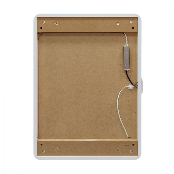 Зеркало-шкаф с подсветкой ART&MAX PLATINO AM-Pla-550-800-1D-R-DS-F. Фото 4