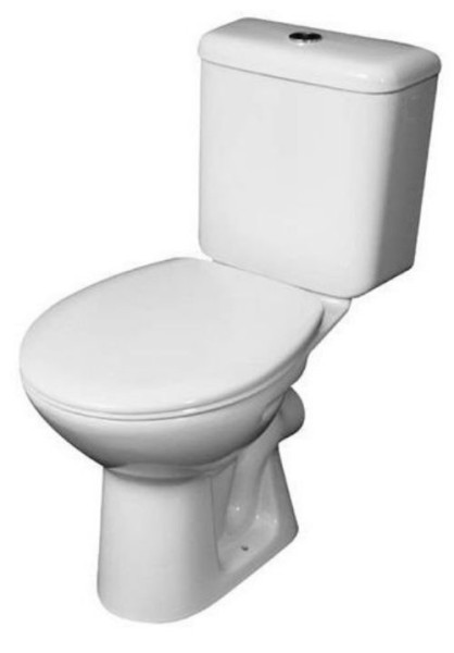 ZETA 2539.6.000.242.1 комб.унитаз, гориз.выпуск, нижний подвод воды. Фото 2