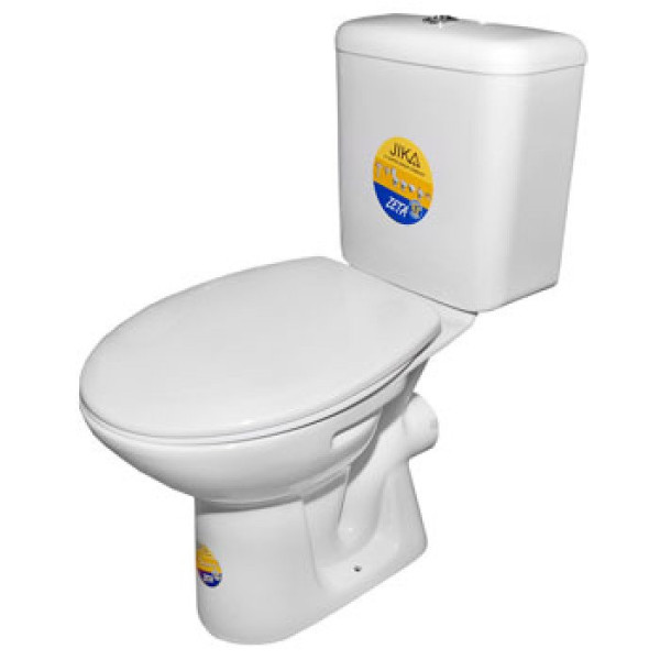 ZETA 2539.6.000.242.1 комб.унитаз, гориз.выпуск, нижний подвод воды. Фото 3