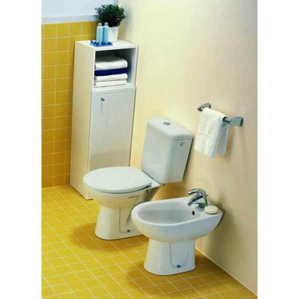 ZETA 2539.6.000.242.1 комб.унитаз, гориз.выпуск, нижний подвод воды. Фото 6