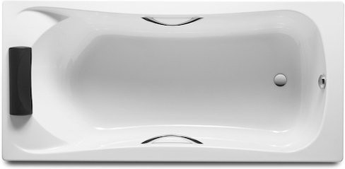 ZRU9302852 BECOOL акриловая ванна 170x80 (монтажный комплект заказывается отдельно, ручки в комплекте с монтажкой). Фото 2