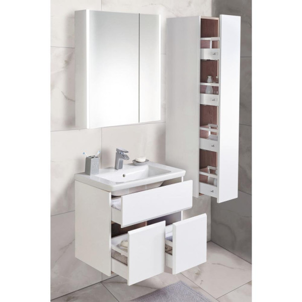 ZRU9303015 UP Зеркальный шкаф 600 мм левый. Фото 2