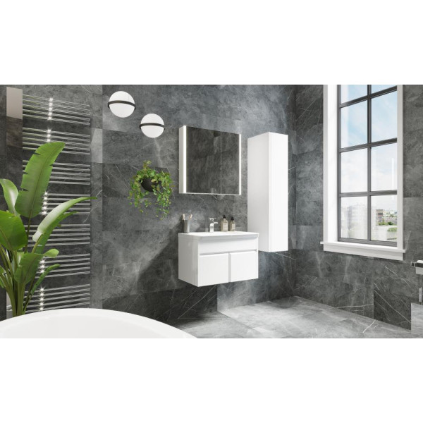 ZRU9303015 UP Зеркальный шкаф 600 мм левый. Фото 3