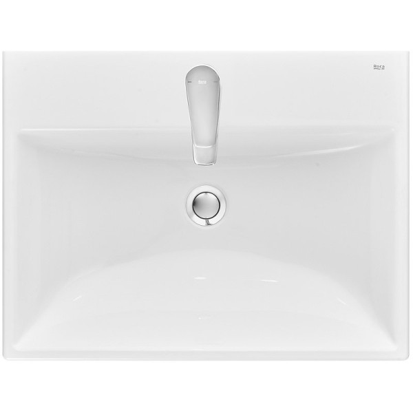 ZRU9307561 ONA раковина мебельная 600х460x121 мм из композитного материала, белый (ГРУЗИТЬ ТОЛЬКО С МЕБЕЛЬЮ). Фото 3